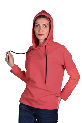 Kadın Kapüşonlu Sweatshirt - Thumbnail