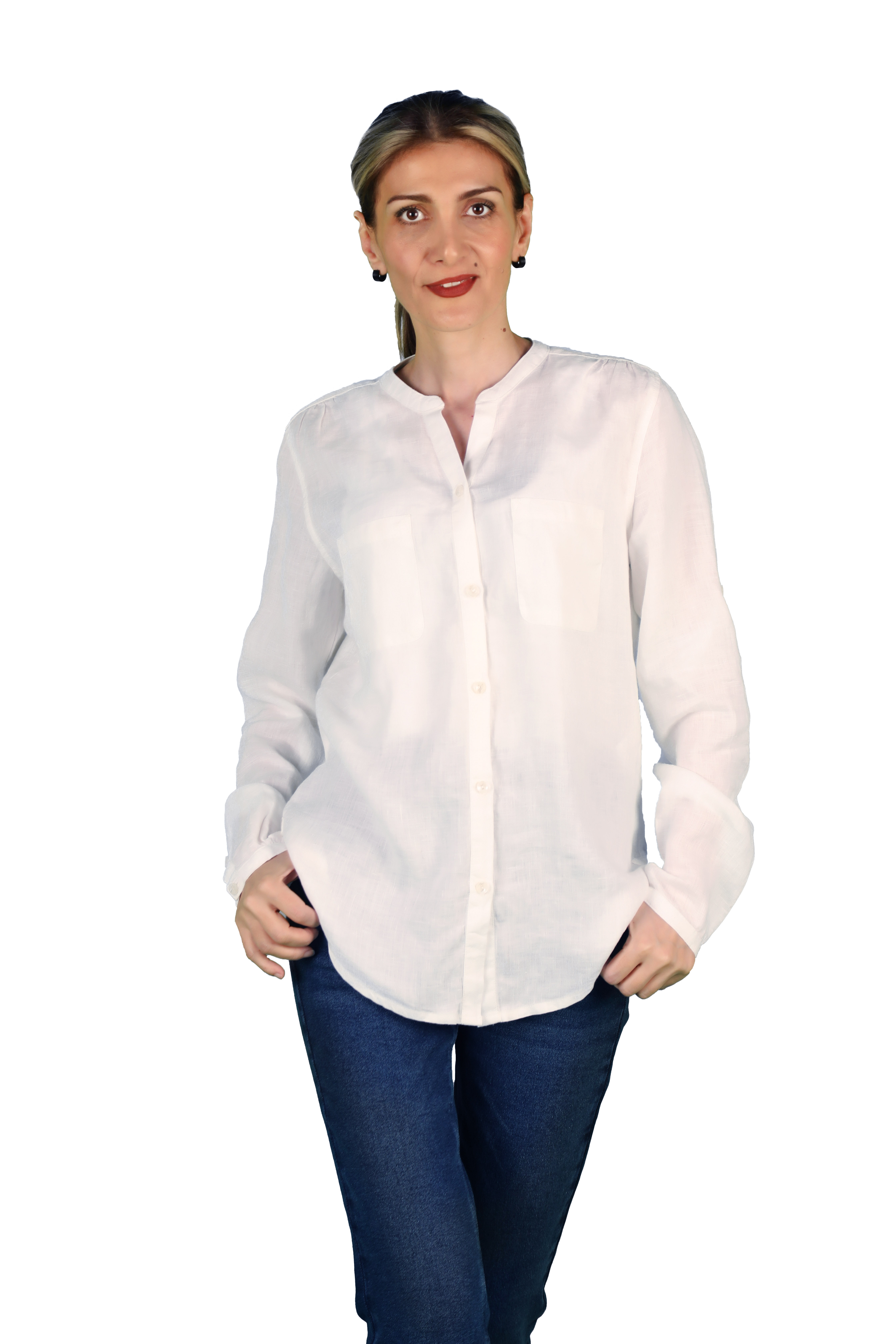 Balins - Kadın Keten Gömlek