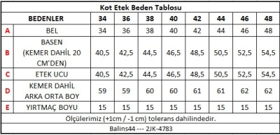 Kadın Kot Etek Koyu Mavi - Thumbnail