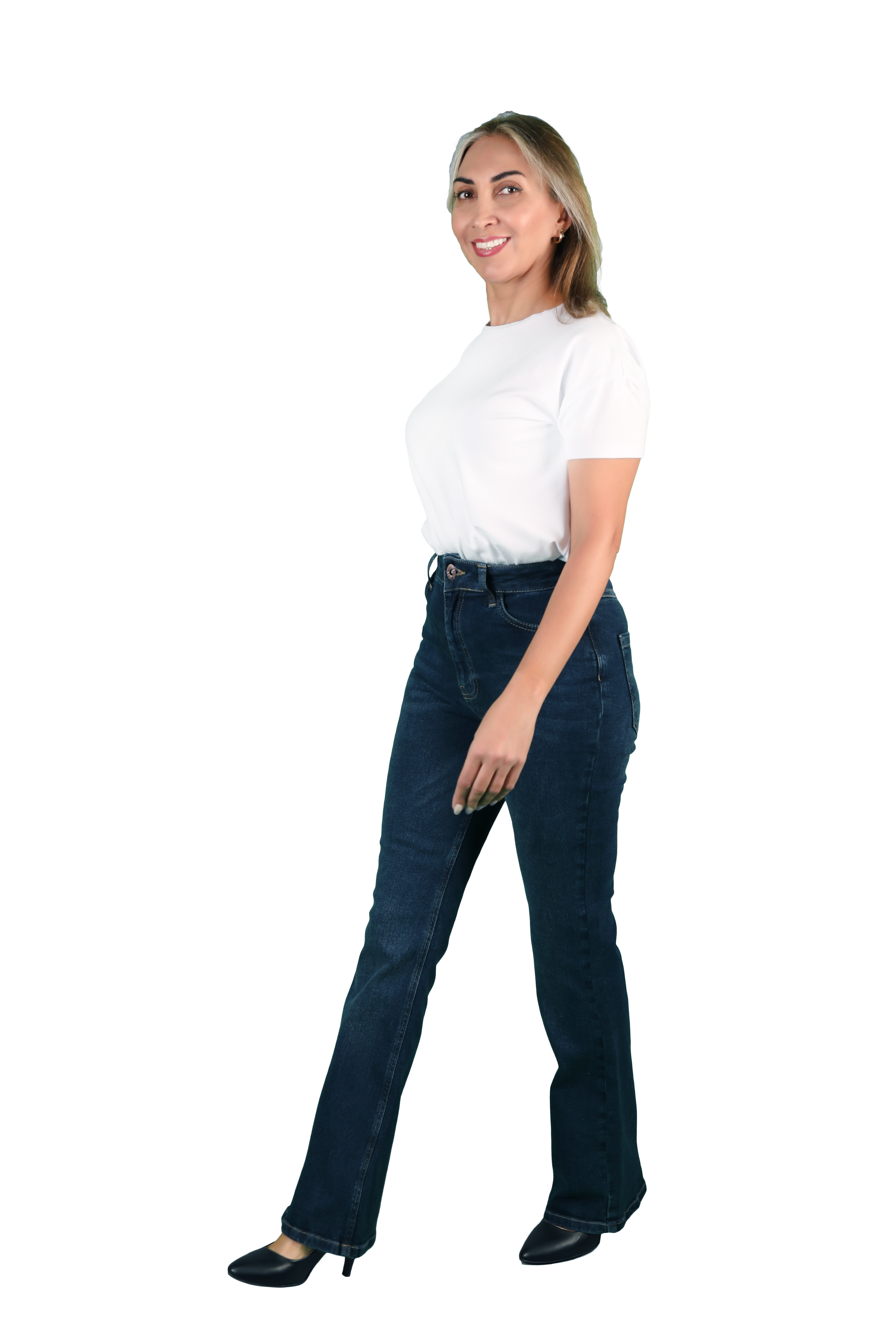 Kadın Geniş Paça Kot Pantolon Kadın Geniş Paça Kot Pantolon