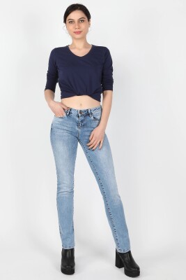 Balins Kadın Kot Pantolon Açık Mavi - Thumbnail