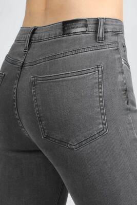 Kadın Kot Pantolon Gri -2JA/5731.Gri - Thumbnail