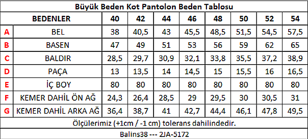 Kadın Kot Pantolon Koyu Mavi - 3