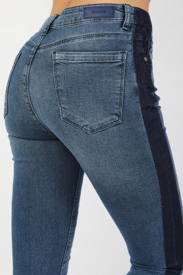 Kadın Kot Pantolon Koyu Mavi 2JA/5588.Koyu Mavi - Thumbnail