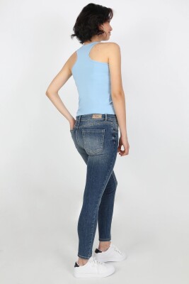 Kadın Kot Pantolon Orta Mavi -2JA/5279.Orta Mavi - Thumbnail