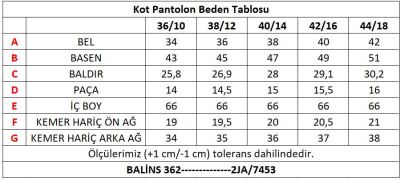 Kadın Orta Mavi Mom Jeans - Thumbnail