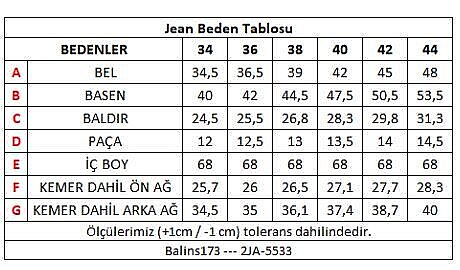 Kadın Paçası Rivetli Kot Pantolon Siyah - 3