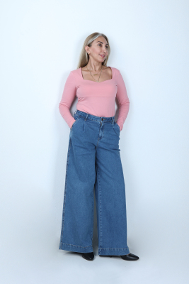 Kadın Palazzo Pantolon - Thumbnail