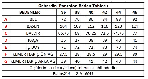 Kadın Poplin Gabardin Pantolon Turuncu Kiremit - 3