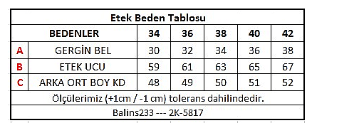 Kadın Puantiyeli Lacivert Etek Lacivert-P - 3