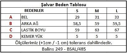 Kadın Şalvar Beyaz - 3