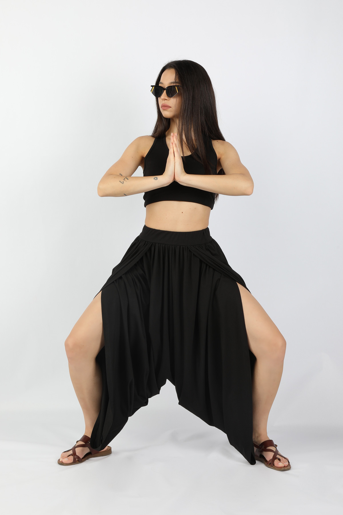 Balins - Kadın Şalvar Siyah