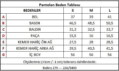 Kadın Şalvar Tipi Pantolon Açık Mavi - 3