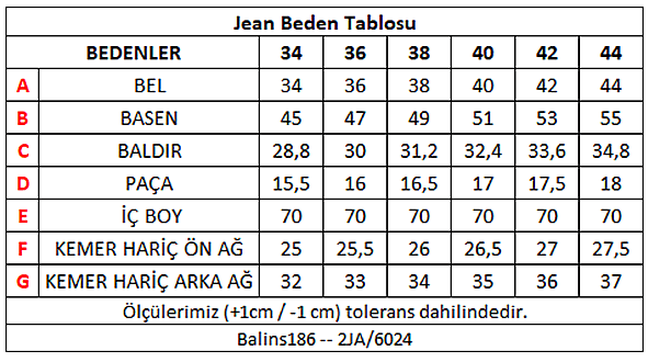 Kadın Şardonlu Kot Pantolon Siyah - 3