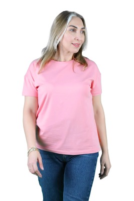 Kadın Süprem Düşük Kol Tişört - Thumbnail