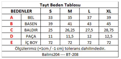 Kadın Süprem Penye Tayt - Thumbnail