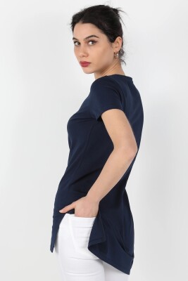 Kadın Süprem Tunik Lacivert - Thumbnail