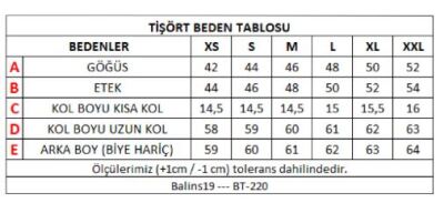 Kadın Süprem Uzun Kollu Tişört Beyaz -BT/220.Beyaz - Thumbnail