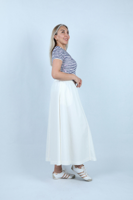 Kadın Uzun Kloş Etek - Thumbnail