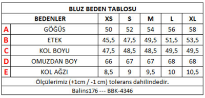 Kol Manşetli Kadife Bluz Sarı - Thumbnail