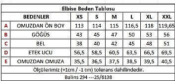 Kuşaklı Çiçek Desenli Bej Elbise Bej - 3