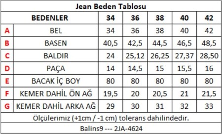 Normal 5 Cepli Kadın Jean Koyu Mavi - 3