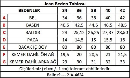 Normal 5 Cepli Kadın Jean Orta Mavi - 3