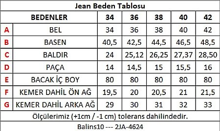 Normal 5 Cepli Kadın Jean Siyah - 3