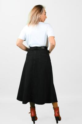 ÖNDEN DÜĞMELİ ETEK 2K/6637 - Thumbnail