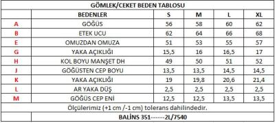 Oversize Gömlek Mavi - Thumbnail