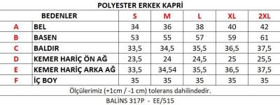 Polyester Erkek Kapri - Thumbnail