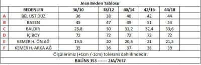 Süs Dikişli Kadın Pantolon - Thumbnail