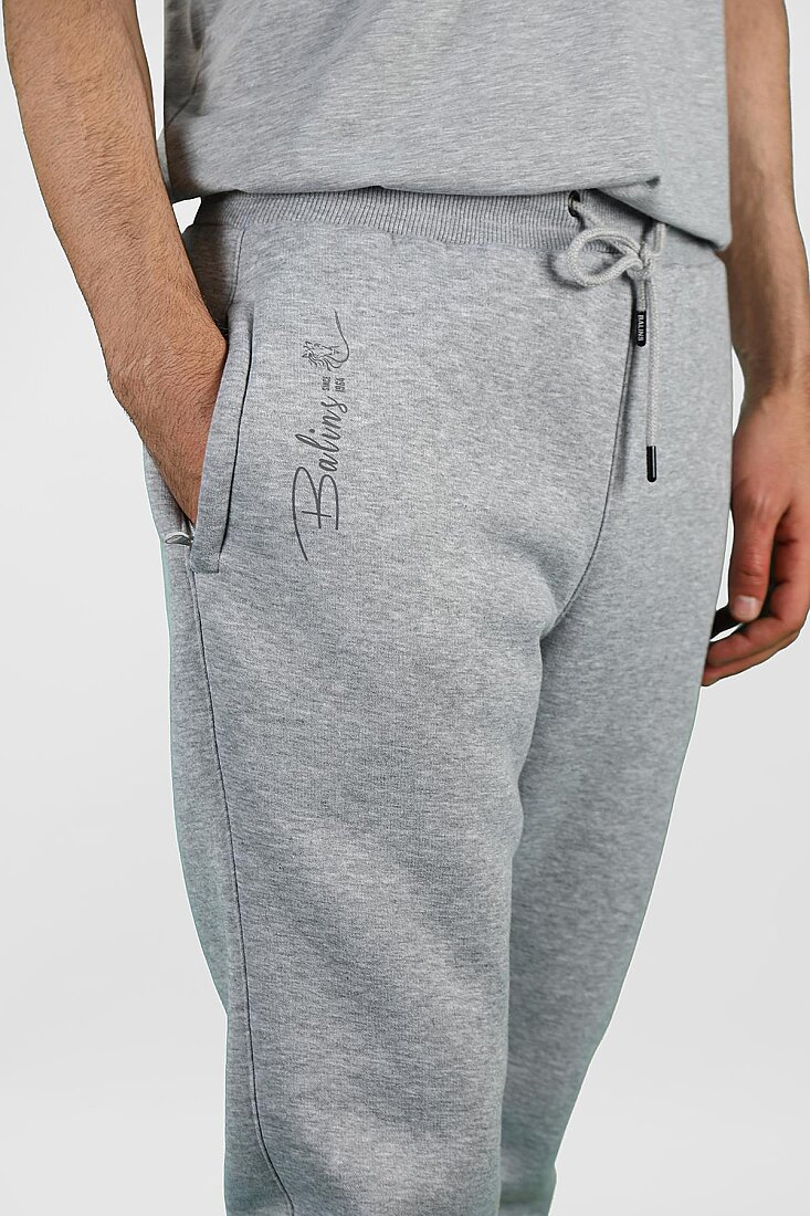 Üç İplik Unisex Eşofman Altı - 5