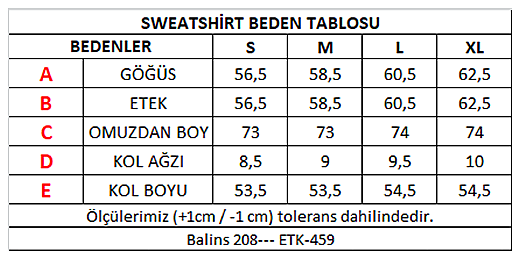 Unisex Balıkçı Yaka Antrasit Sweatshirt - 3