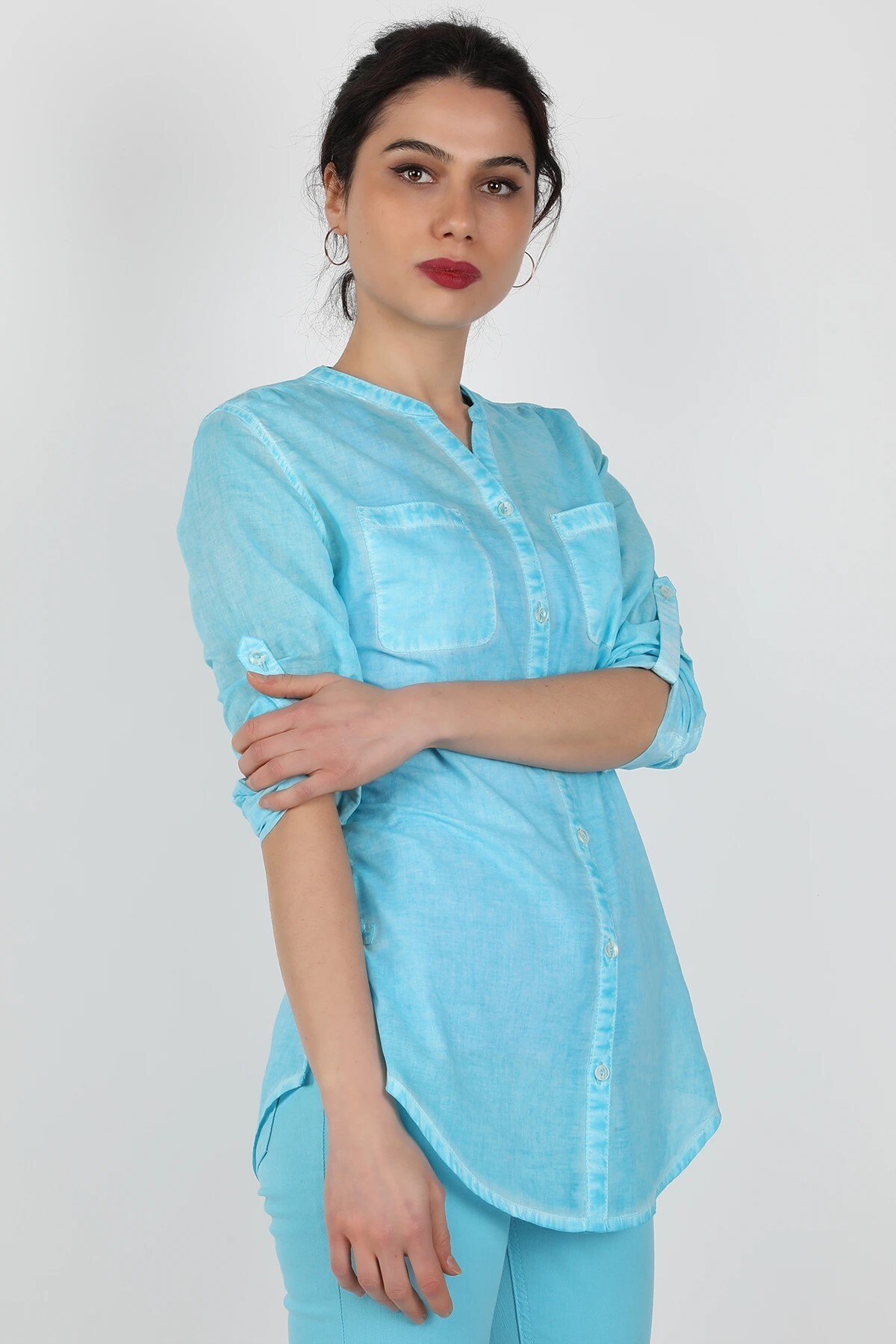 Balins - Vual Esmira Gömlek Mavi